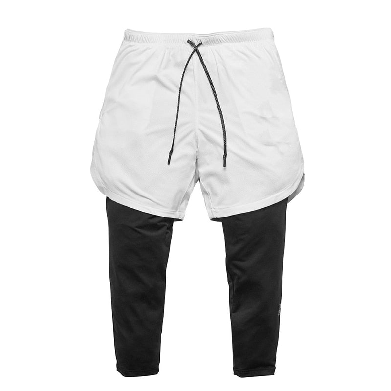 Fitness Running Shorts 2 In 1 Sportswear