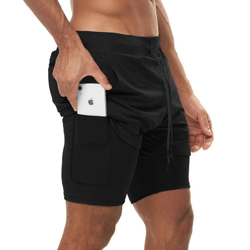 2022 Running Shorts  2 In 1 Sportswear