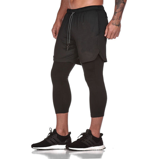 Fitness Running Shorts 2 In 1 Sportswear