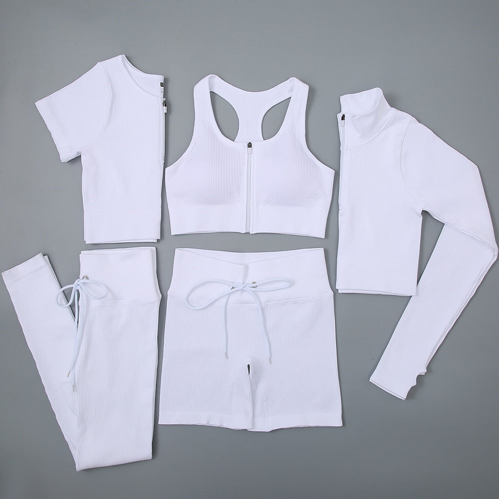 Seamless Yoga Tracksuit Sportswear