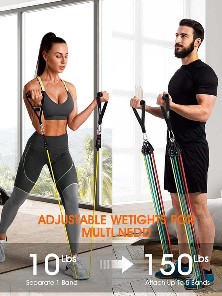 Resistance Bands Set Home Workouts