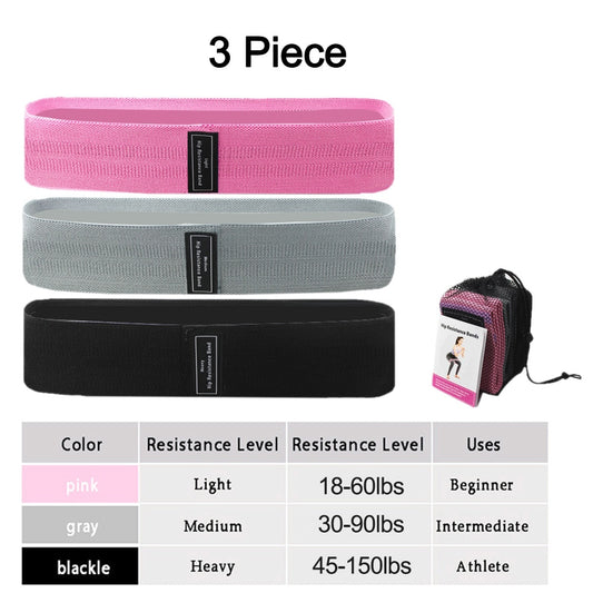 Fitness Elastic  Resistance Bands Booty Bands