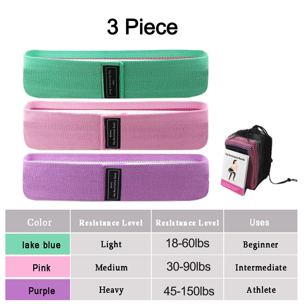 Fitness Elastic  Resistance Bands Booty Bands